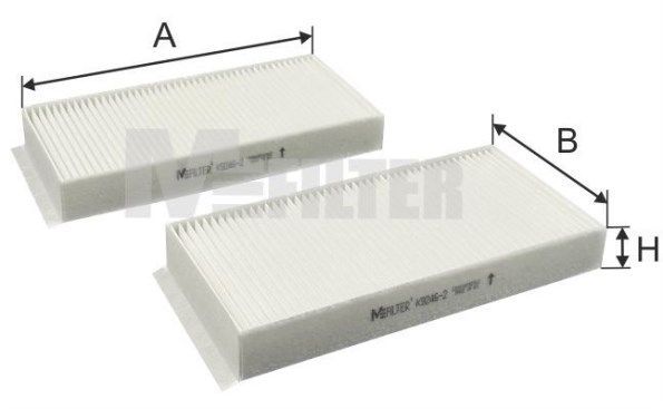 Filtras, salono oras MFILTER K 9246-2