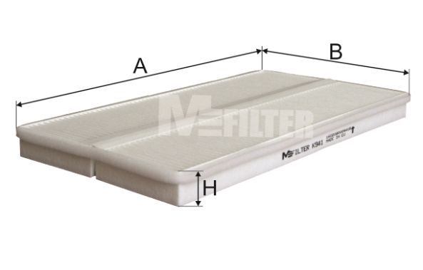 Filtras, salono oras MFILTER K 941