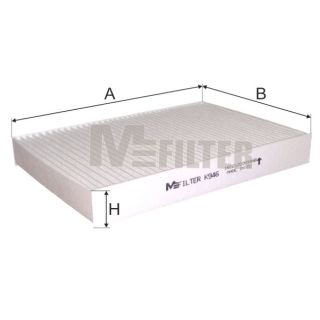 Filtras, salono oras MFILTER K 946
