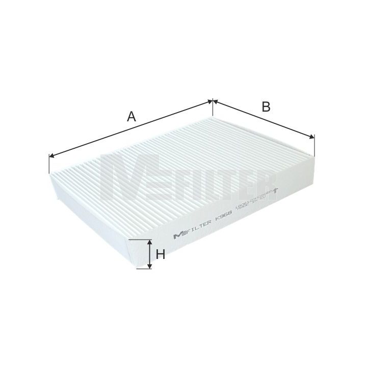 Filtras, salono oras MFILTER K 968