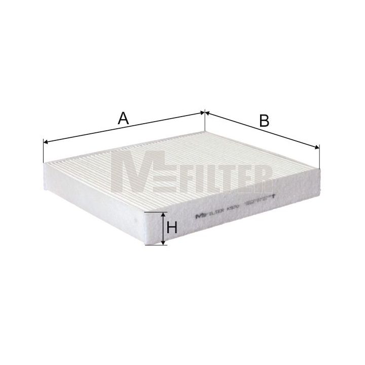Filtras, salono oras MFILTER K 970