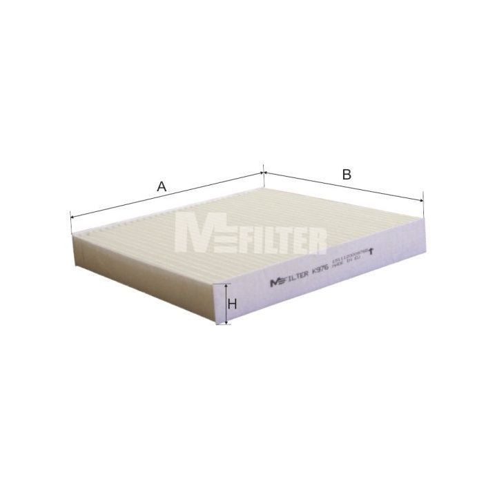 Filtras, salono oras MFILTER K 976