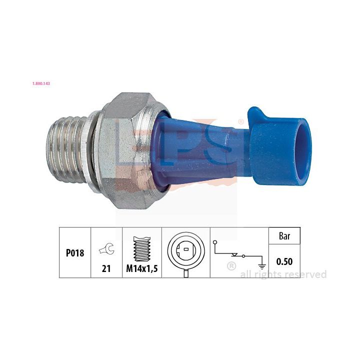 Alyvos slėgio jungiklis EPS 1.800.143