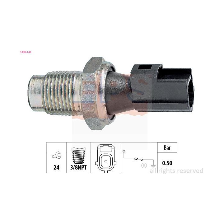 Alyvos slėgio jungiklis EPS 1.800.148
