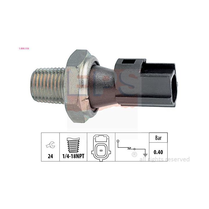 Alyvos slėgio jungiklis EPS 1.800.156