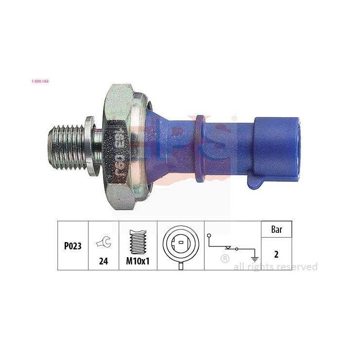 Alyvos slėgio jungiklis EPS 1.800.163