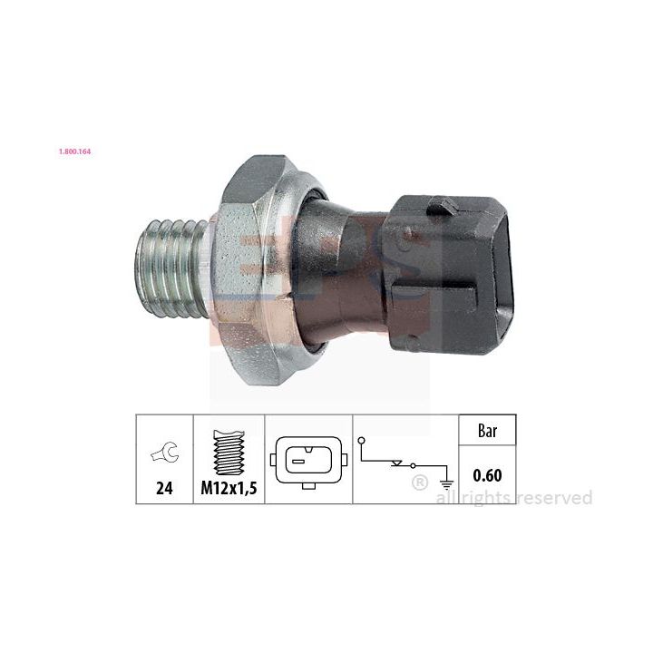 Alyvos slėgio jungiklis EPS 1.800.164
