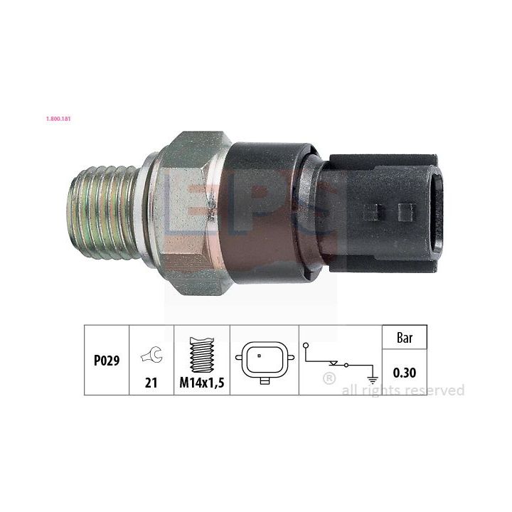 Alyvos slėgio jungiklis EPS 1.800.181