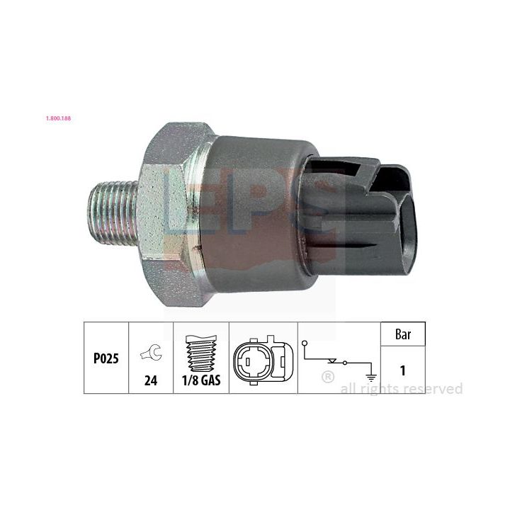Alyvos slėgio jungiklis EPS 1.800.188