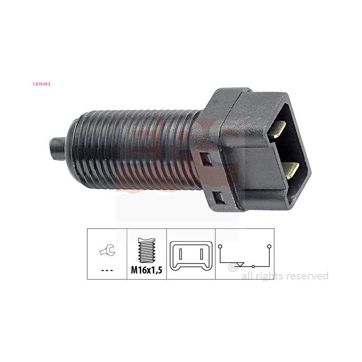 Stabdžių žibinto jungiklis EPS 1.810.012