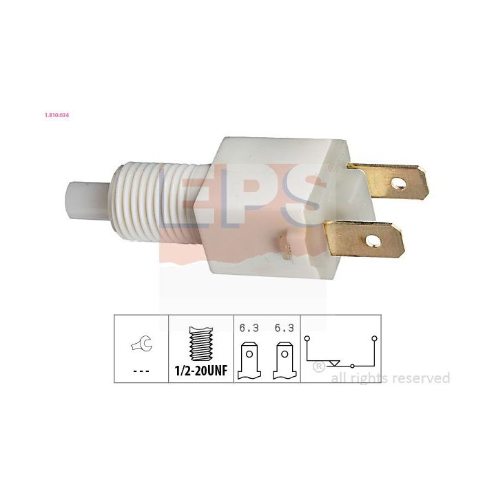 Stabdžių žibinto jungiklis EPS 1.810.034
