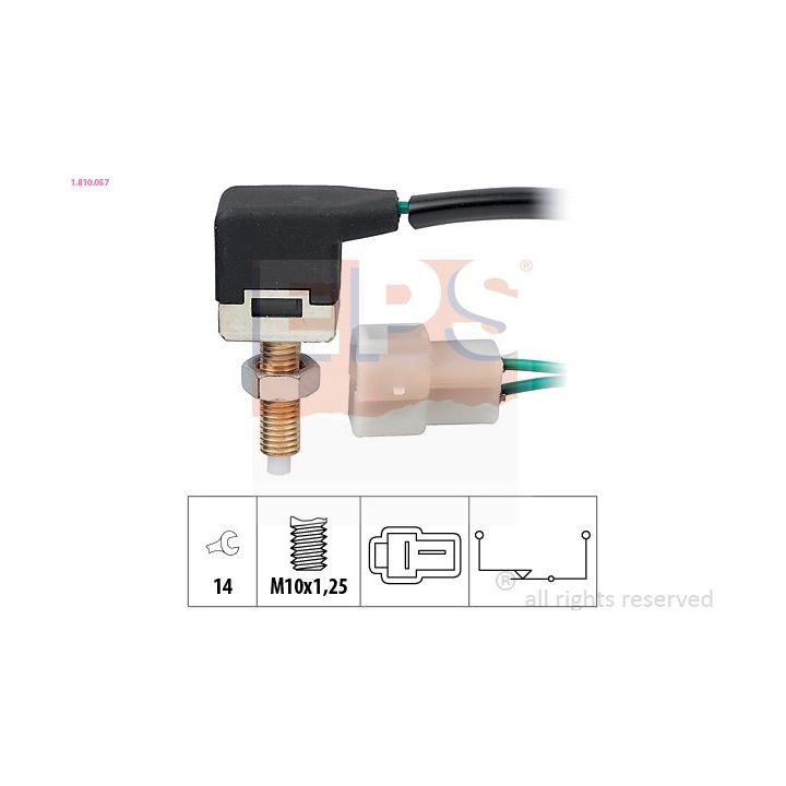 Stabdžių žibinto jungiklis EPS 1.810.057