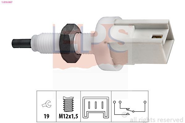 Stabdžių žibinto jungiklis EPS 1.810.067
