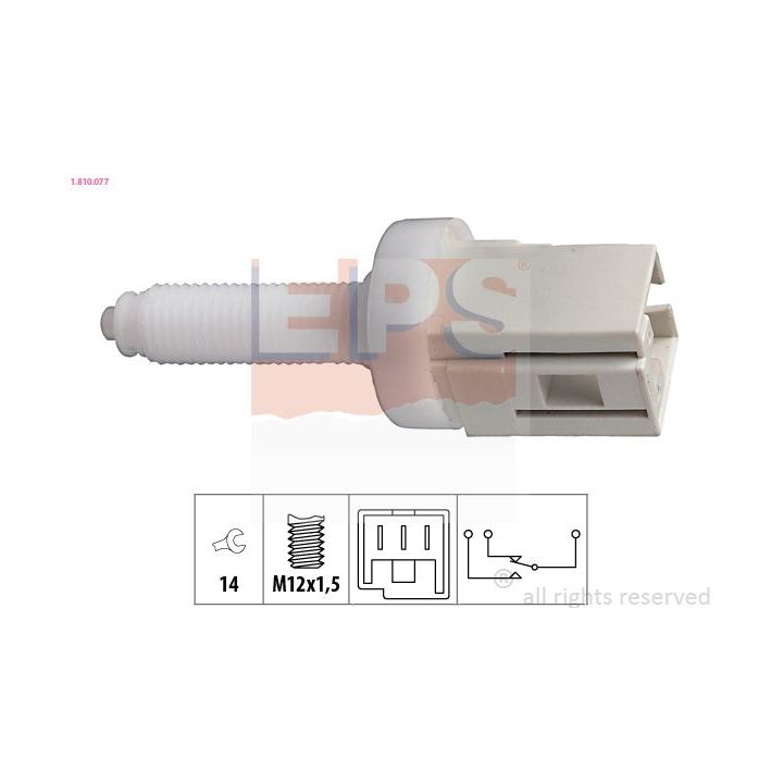 Stabdžių žibinto jungiklis EPS 1.810.077