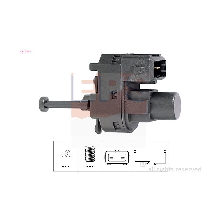 Stabdžių žibinto jungiklis EPS 1.810.111