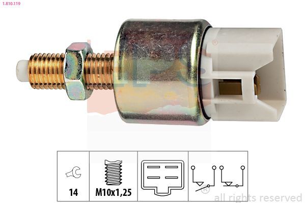 Stabdžių žibinto jungiklis EPS 1.810.119