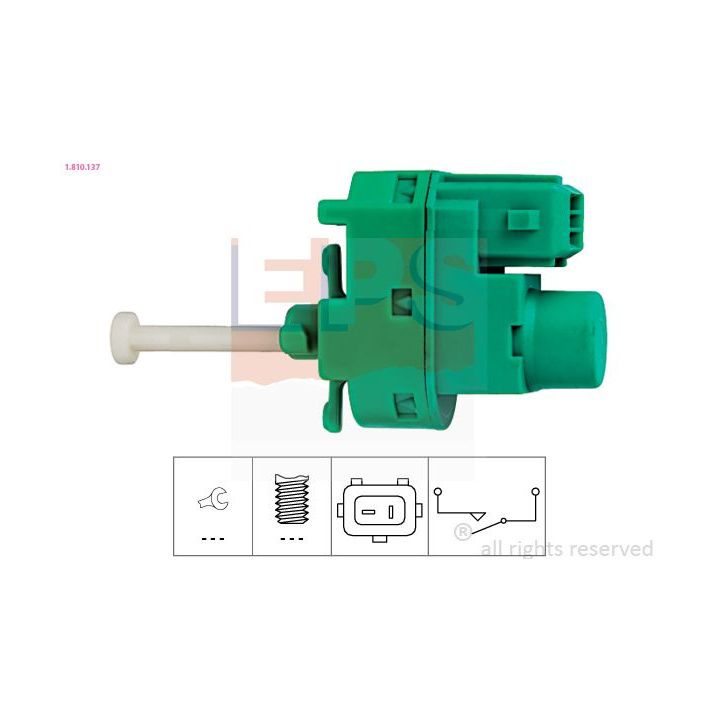 Stabdžių žibinto jungiklis EPS 1.810.137