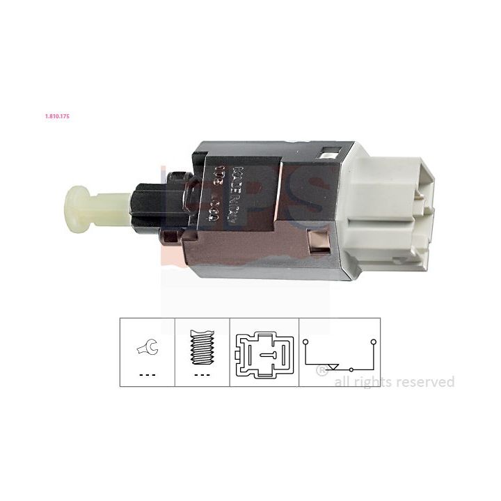 Stabdžių žibinto jungiklis EPS 1.810.175