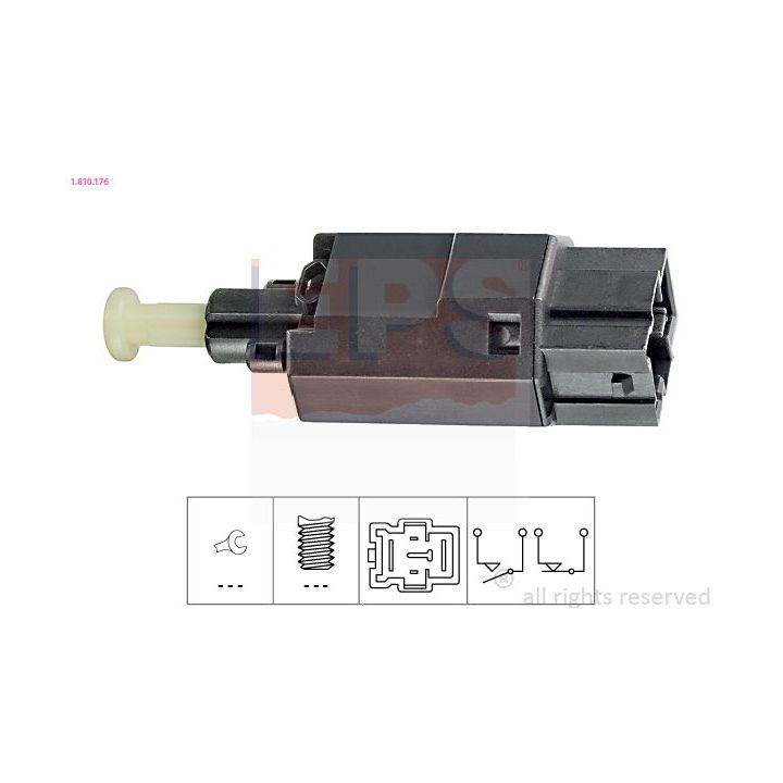Stabdžių žibinto jungiklis EPS 1.810.176
