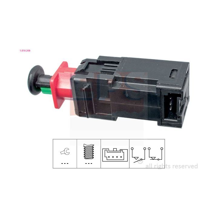Stabdžių žibinto jungiklis EPS 1.810.208