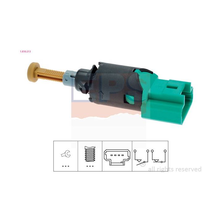 Stabdžių žibinto jungiklis EPS 1.810.213