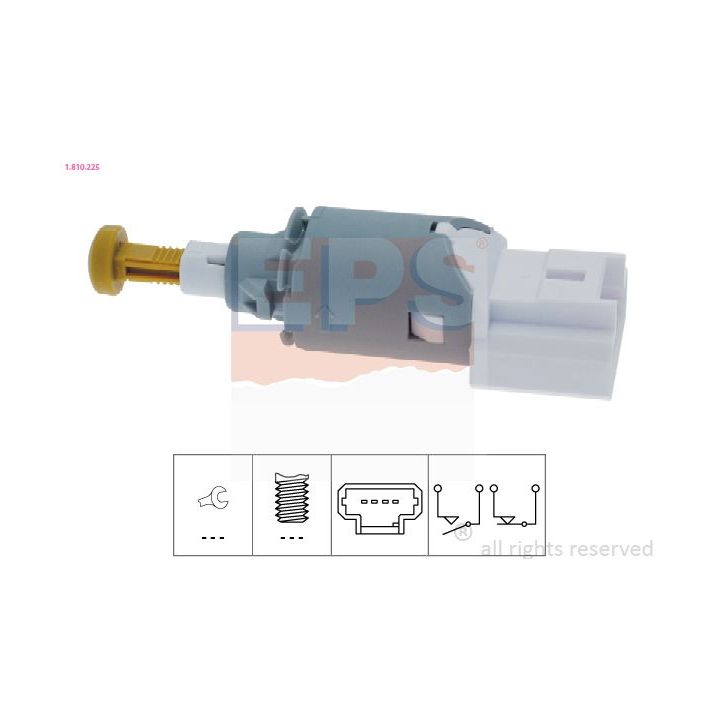 Stabdžių žibinto jungiklis EPS 1.810.225