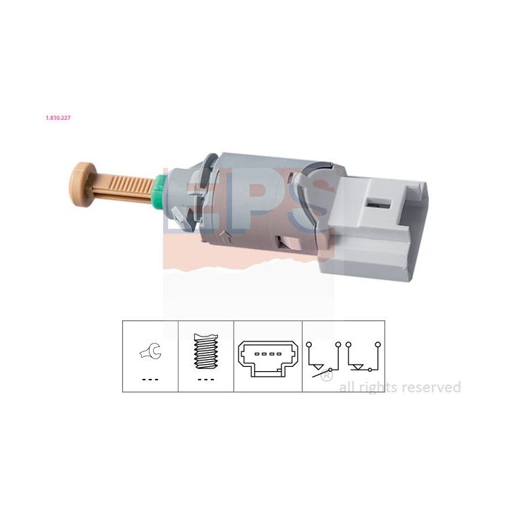 Stabdžių žibinto jungiklis EPS 1.810.227