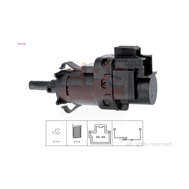 Stabdžių žibinto jungiklis EPS 1.810.231