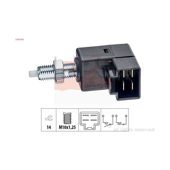 Stabdžių žibinto jungiklis EPS 1.810.294