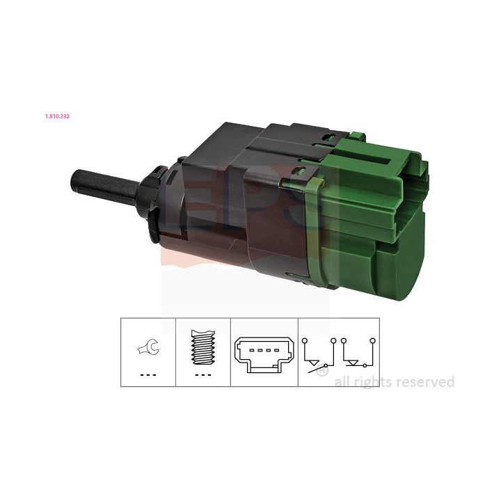 Stabdžių žibinto jungiklis EPS 1.810.332