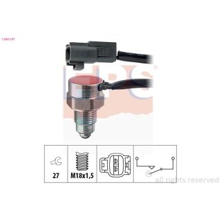 Jungiklis, atbulinės eigos žibintas EPS 1.860.197