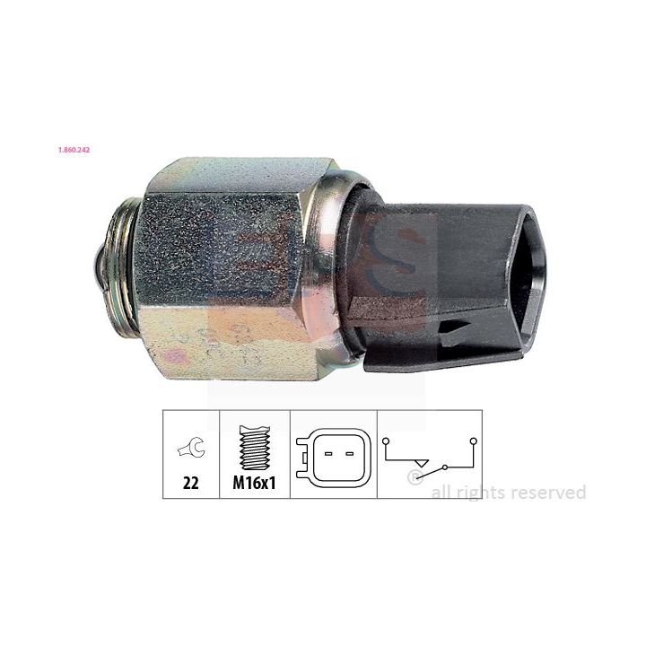 Jungiklis, atbulinės eigos žibintas EPS 1.860.242