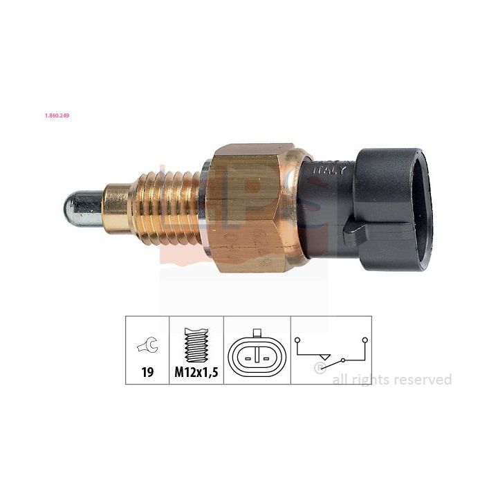 Jungiklis, atbulinės eigos žibintas EPS 1.860.249