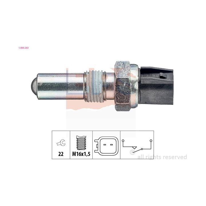 Jungiklis, atbulinės eigos žibintas EPS 1.860.283