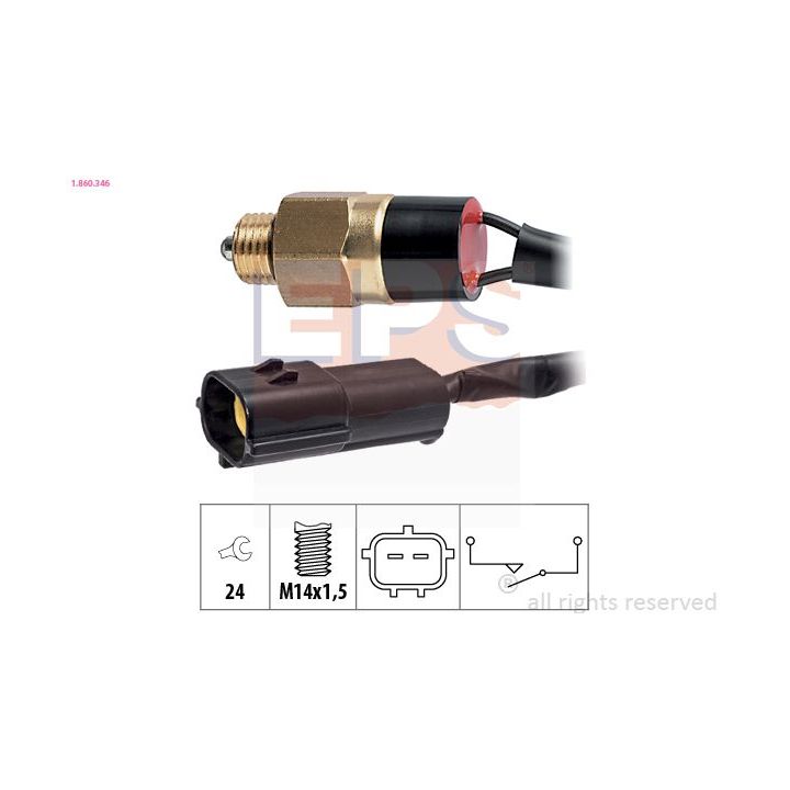 Jungiklis, atbulinės eigos žibintas EPS 1.860.346