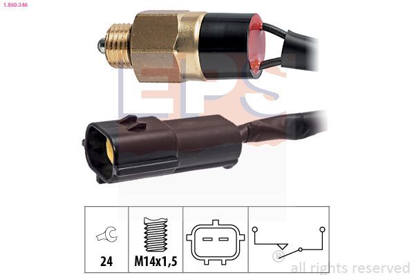 Jungiklis, atbulinės eigos žibintas EPS 1.860.346