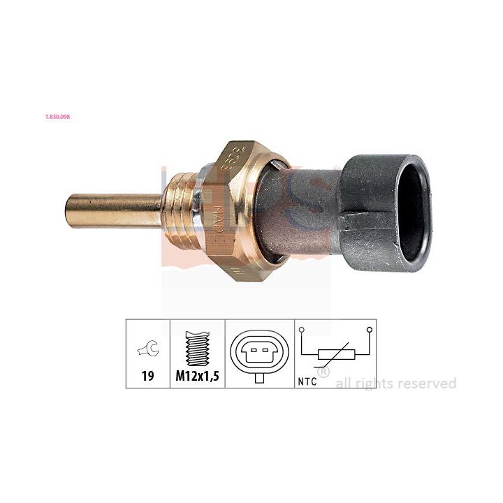 Siuntimo blokas, alyvos temperatūra EPS 1.830.098