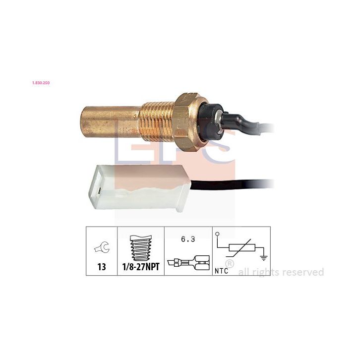 Siuntimo blokas, alyvos temperatūra EPS 1.830.250