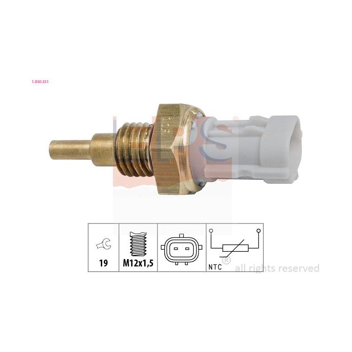 Siuntimo blokas, alyvos temperatūra EPS 1.830.351