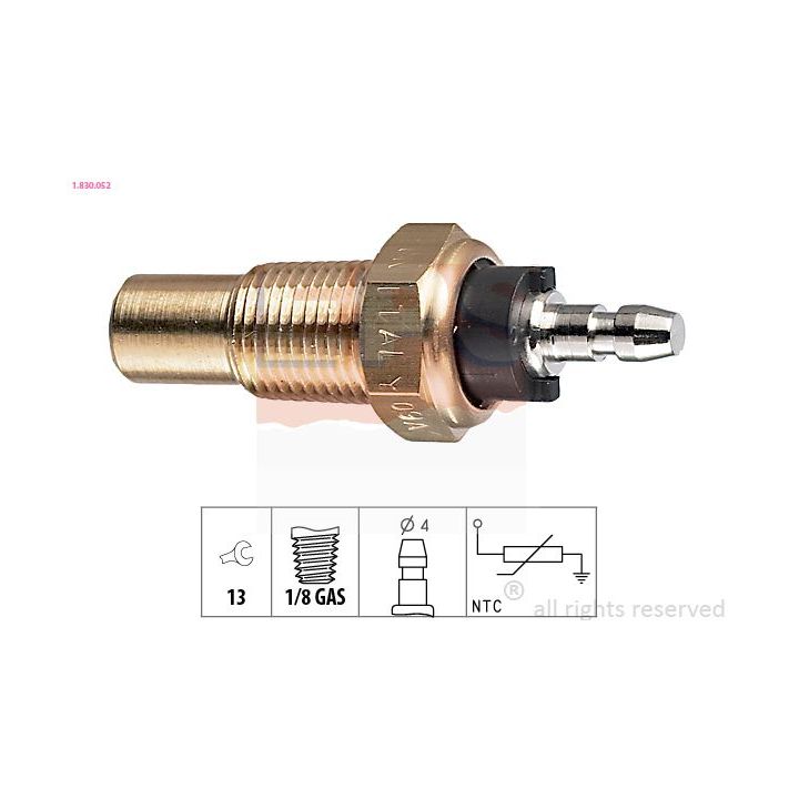 Siuntimo blokas, aušinimo skysčio temperatūra EPS 1.830.052