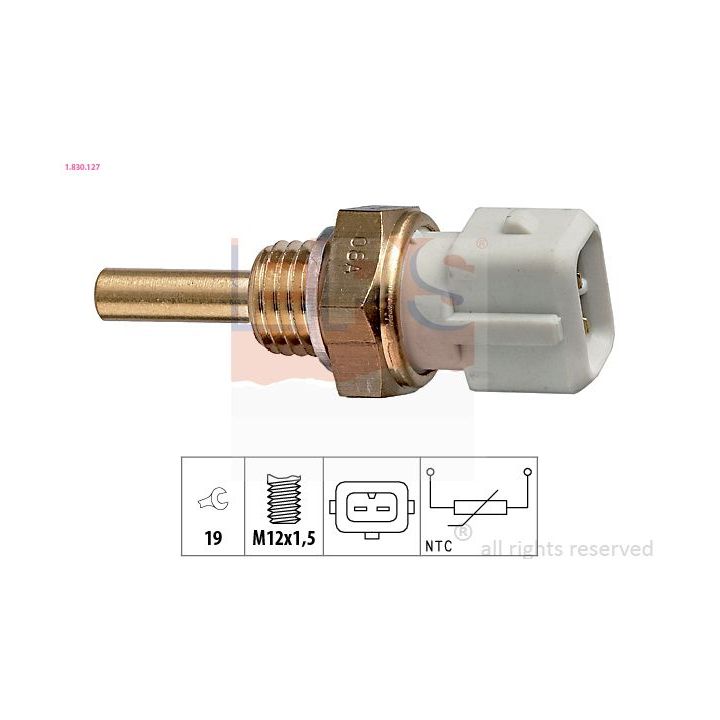 Siuntimo blokas, aušinimo skysčio temperatūra EPS 1.830.127
