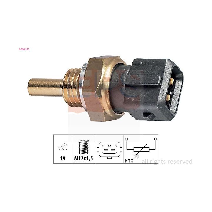 Siuntimo blokas, aušinimo skysčio temperatūra EPS 1.830.157