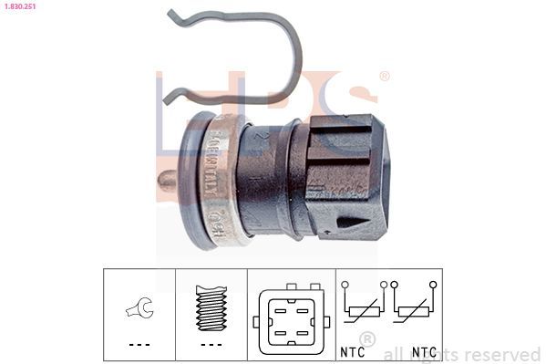 Siuntimo blokas, aušinimo skysčio temperatūra EPS 1.830.251