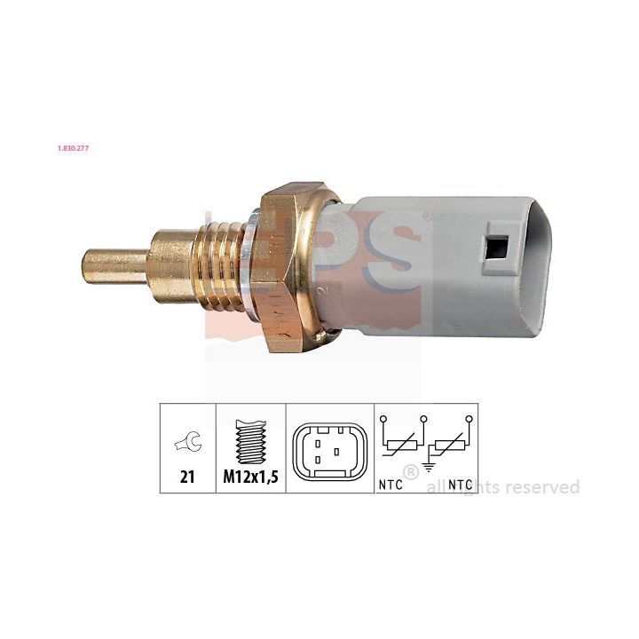 Siuntimo blokas, aušinimo skysčio temperatūra EPS 1.830.277