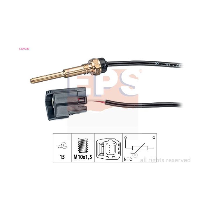 Siuntimo blokas, aušinimo skysčio temperatūra EPS 1.830.289