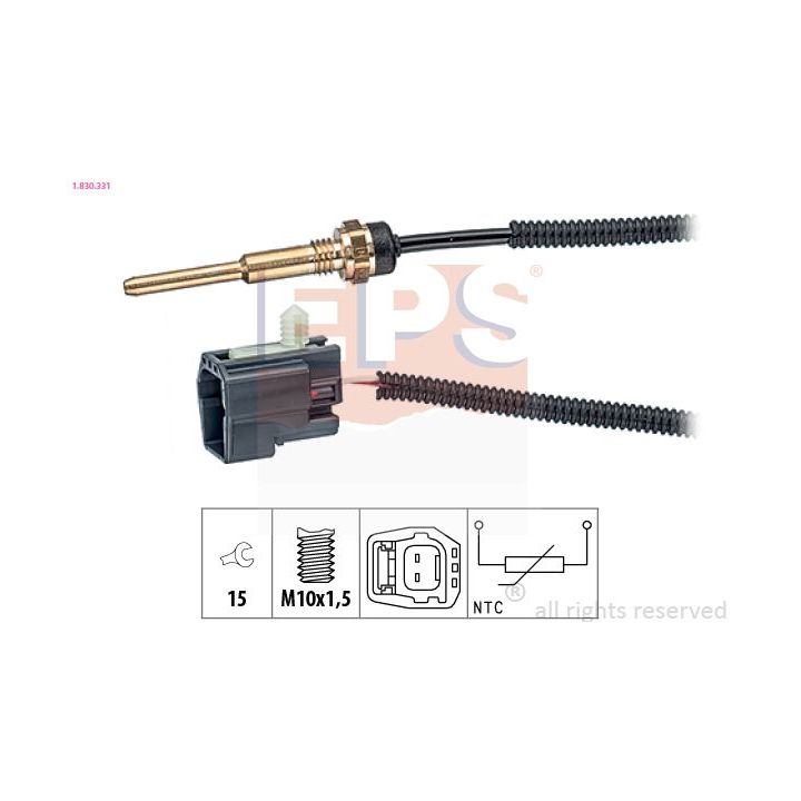 Siuntimo blokas, aušinimo skysčio temperatūra EPS 1.830.331