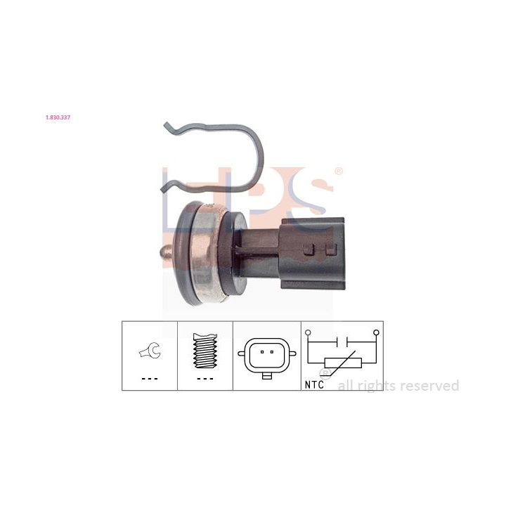 Siuntimo blokas, aušinimo skysčio temperatūra EPS 1.830.337