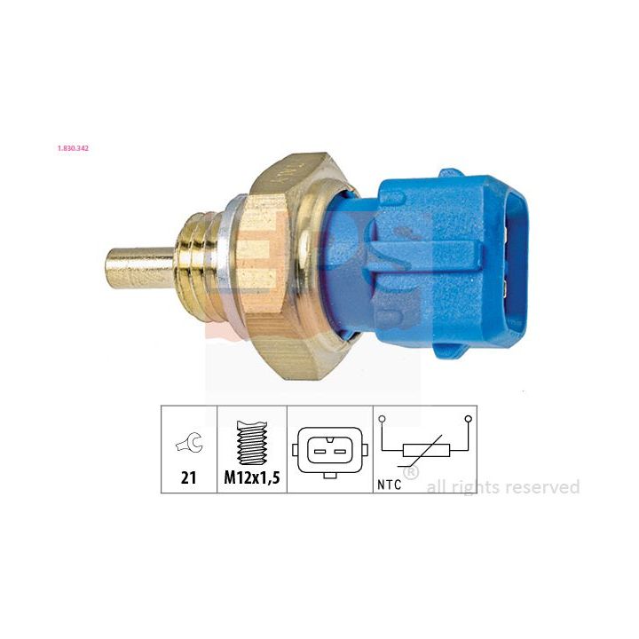 Siuntimo blokas, aušinimo skysčio temperatūra EPS 1.830.342