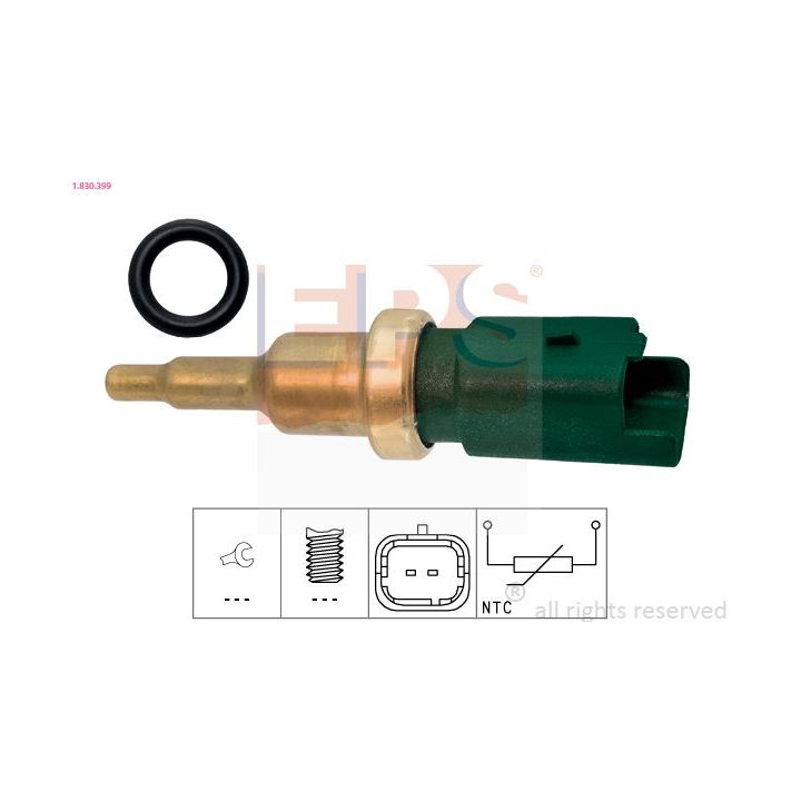 Siuntimo blokas, aušinimo skysčio temperatūra EPS 1.830.399