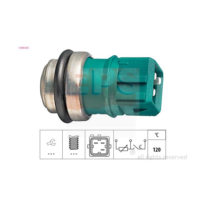 Siuntimo blokas, aušinimo skysčio temperatūra EPS 1.830.550